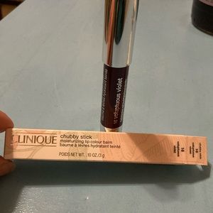 New Clinique chubby stick violet